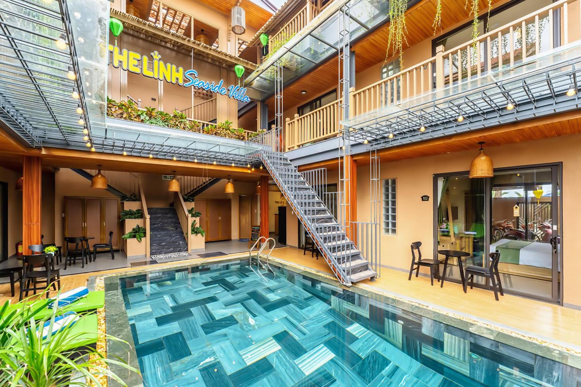 The Linh Seaside Villa ฮอยอัน ภายนอก รูปภาพ