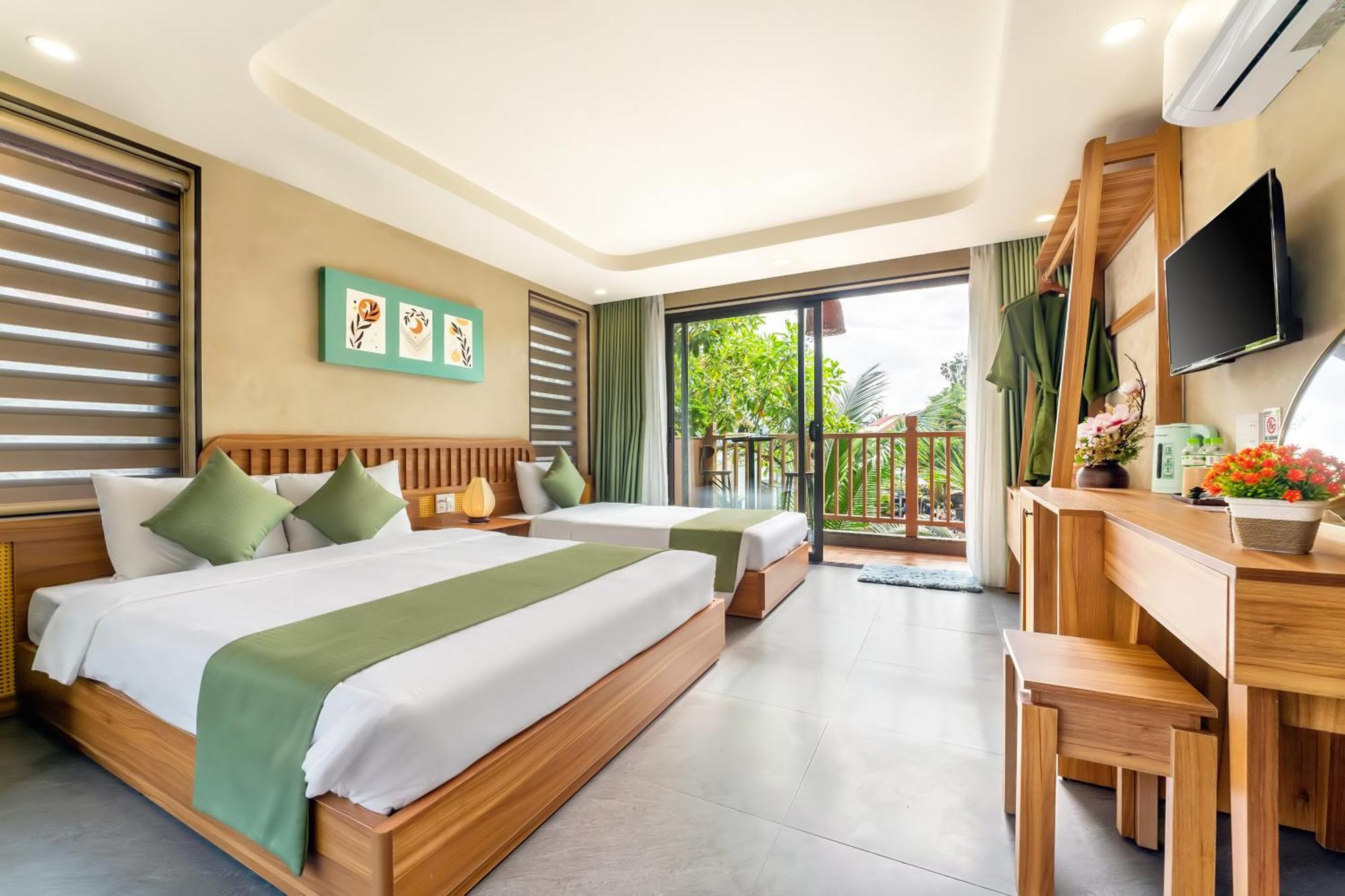 The Linh Seaside Villa ฮอยอัน ภายนอก รูปภาพ